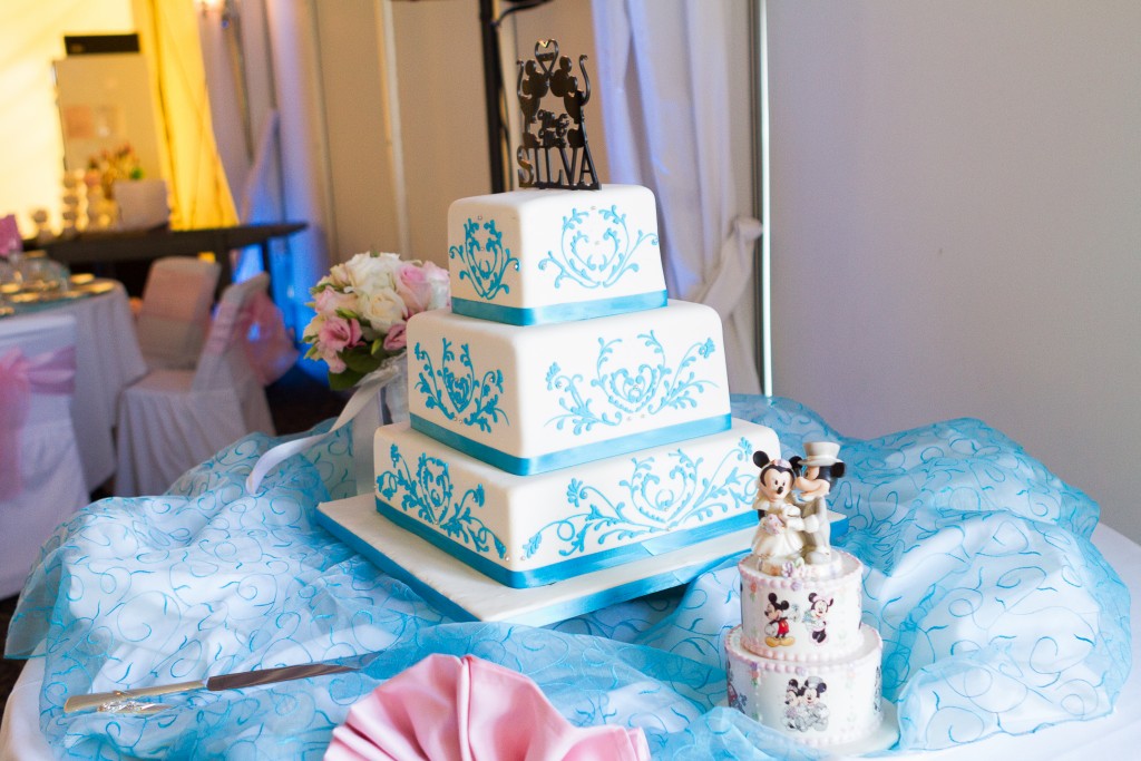 disney temalı düğün pastası kaban