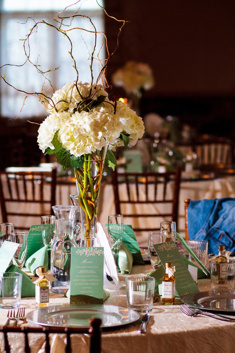 mint green wedding color scheme tablescape