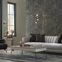 Bellona Larissa Koltuk Takımı İstiridye Desenli Modern Tasarım 2026