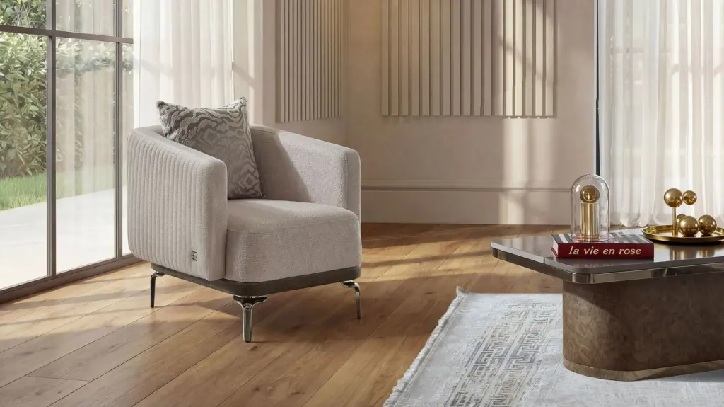 Robot Süpürge Uyumlu 16 cm Sarı Ayaklı Bellona Estella Koltuk